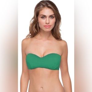 Profile By Gottex Green Bikini Top